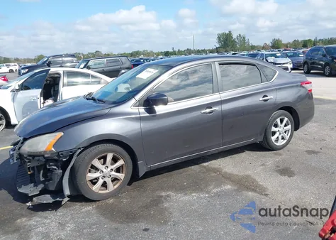 2014 Nissan Sentra Sv z USA, uszkodzony, nr VIN 3N1AB7AP8EY315311